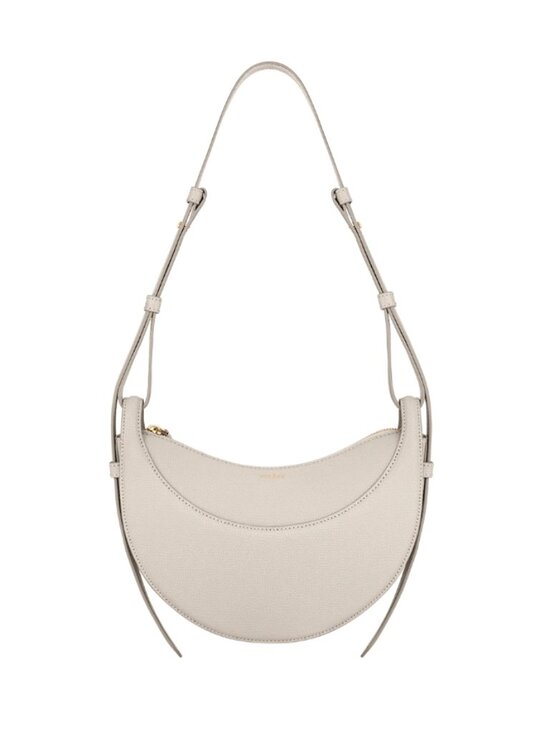 Polene Handbags - Polene Numéro Dix Edition Textured Chalk Shoulder Bag
